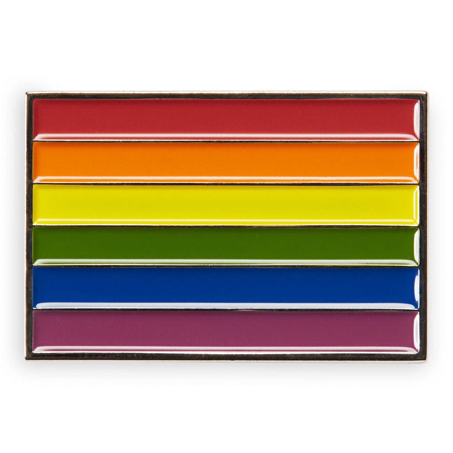 LGBTQ+ Pride Flag Emblem for Cars - Rainbow Decal Sticker for Windows, Bumpers & Vehicles - Show Your Support for Gay Pride, Equality & Diversity