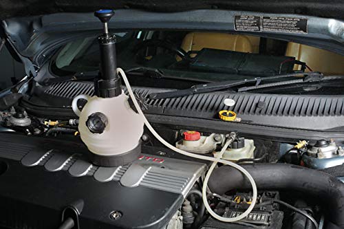 Laser 4832 Manual Pressure Brake Bleeder Kit - 2 Liter Capacity for Car & Motorcycle Brake Fluid Bleeding - Perfect for DIY Auto Repair & Maintenance