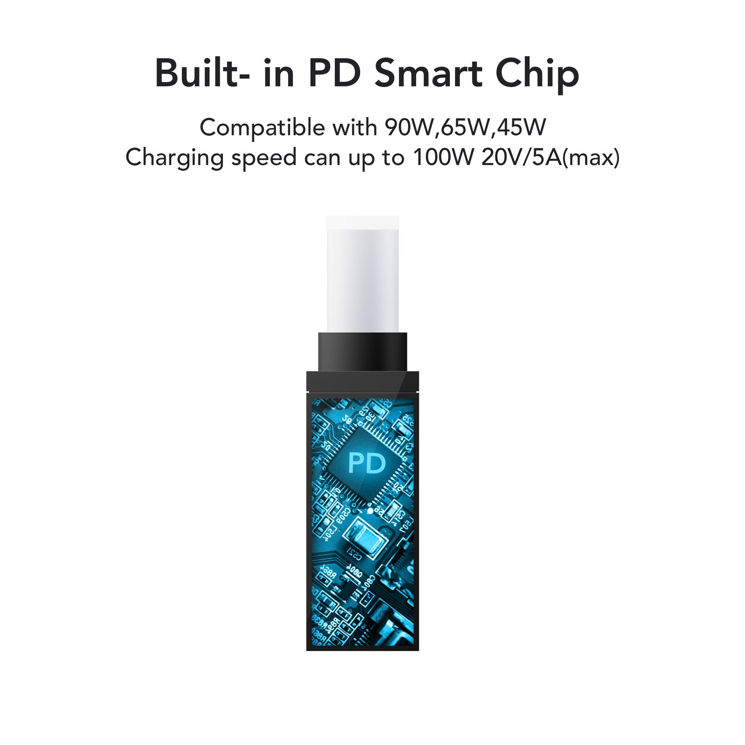 USB C to DC Adapter for Dell Laptops - 5.5x2.5mm Barrel Connector - Fast Charging Power Supply - Compatible with XPS, Inspiron, Latitude Series - Perfect for Home Office & Travel Charging