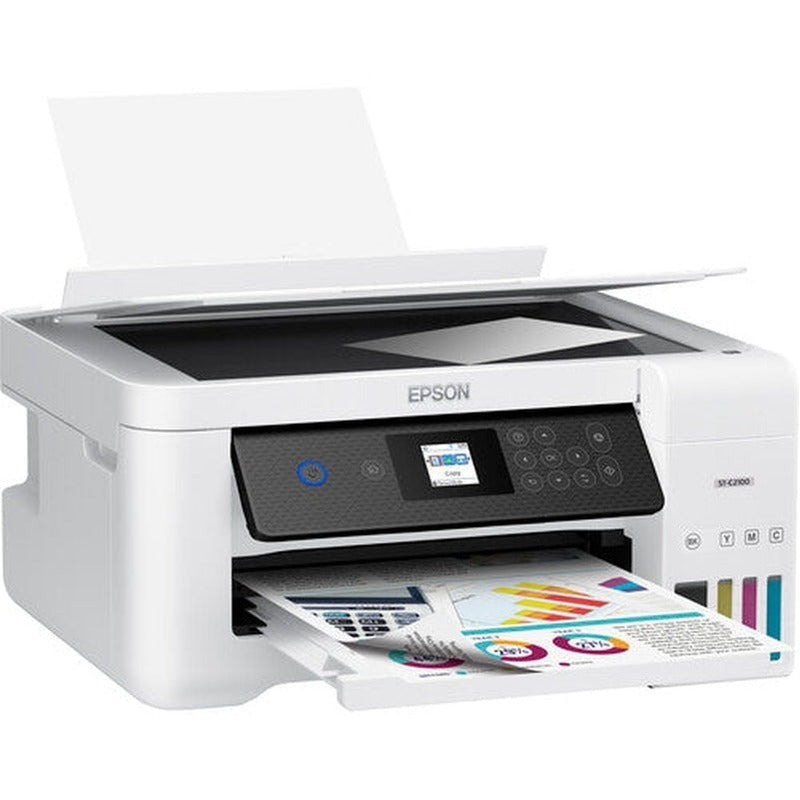 Epson WorkForce ST C2100 Wireless Supertank Color Printer for Home & Office - High-Yield Ink, Fast Printing, Reliable Performance for Documents, Photos, and Projects