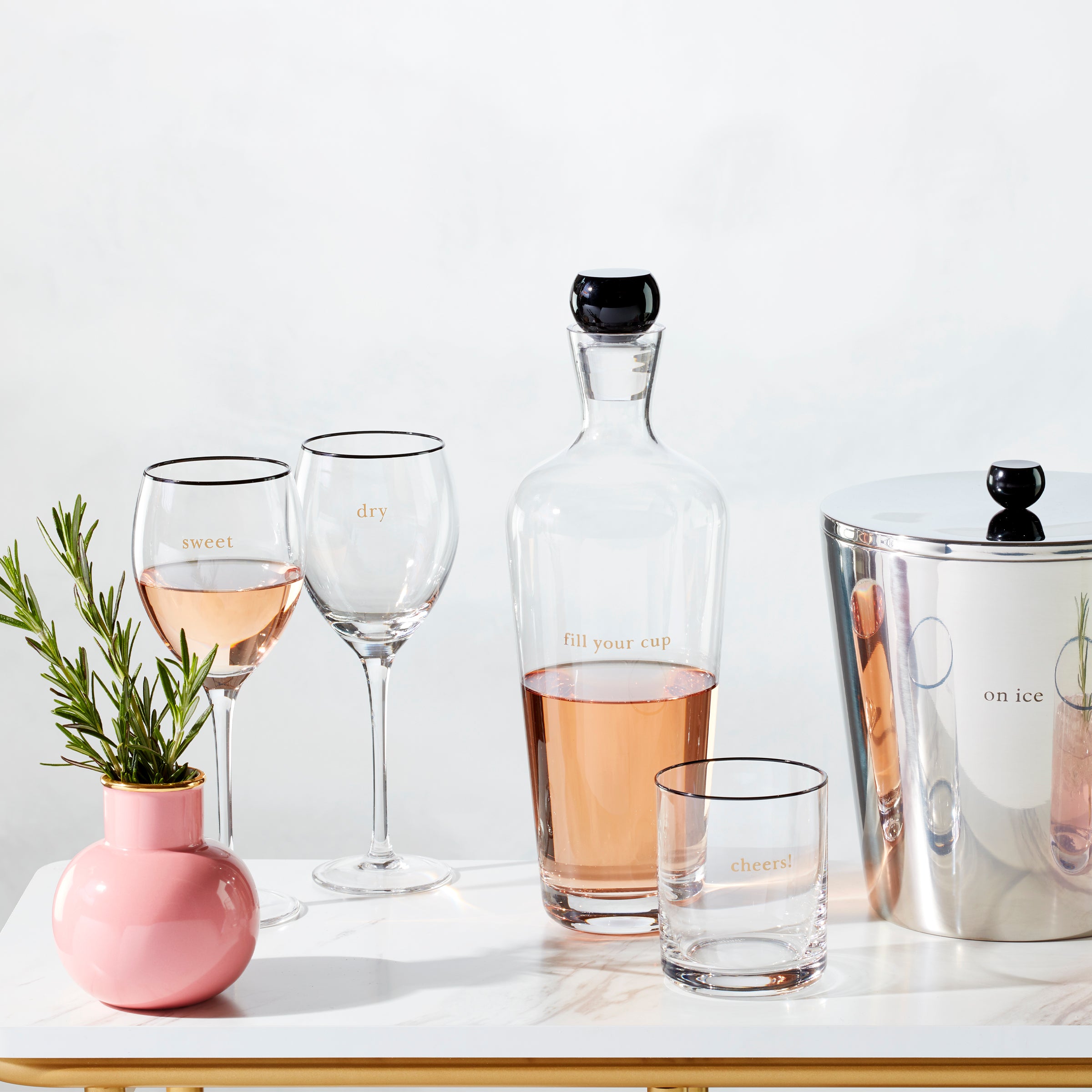 Premium Sweet & Dry Wine Glasses Set of 2 - Elegant Crystal Stemware for Red & White Wines - Perfect for Dinner Parties, Romantic Dates & Wine Tasting Events