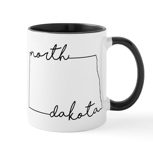White/Black Inside - North Dakota