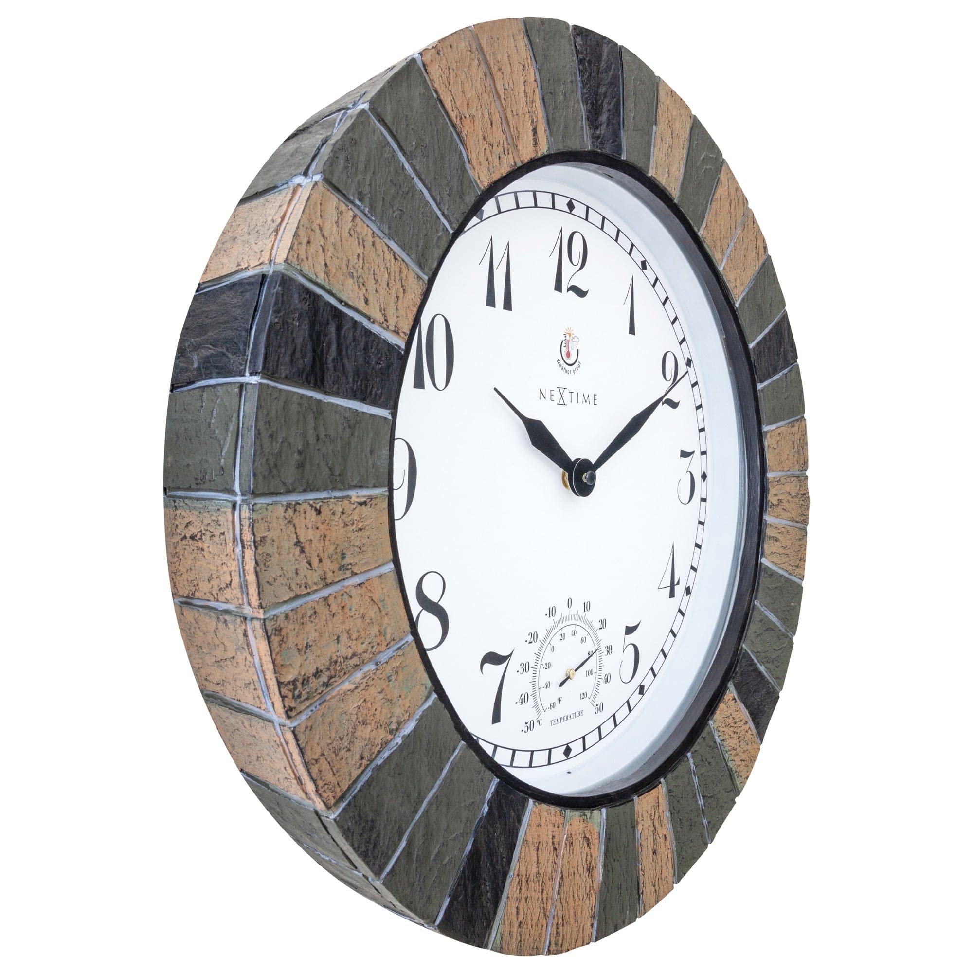 NexTime Modern Wall Clock - Green, Silent Non-Ticking, Battery Operated - Perfect for Living Room, Bedroom, Office & Classroom Decor