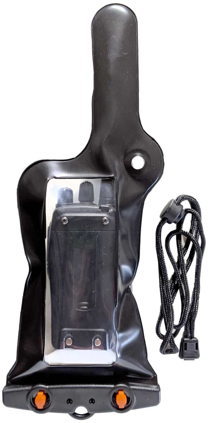 Aquapac Waterproof VHF Radio Case - IPX8 Certified Dry Bag for Marine, Boating & Outdoor Adventures - Keep Your Radio Safe in Rain, Splashes & Storms