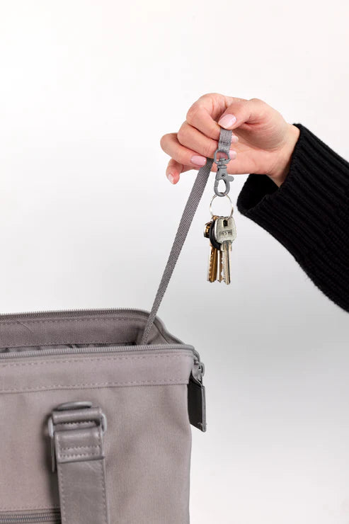 Mini Weekender Travel Bag in Grey - Perfect for Weekend Getaways & Short Trips