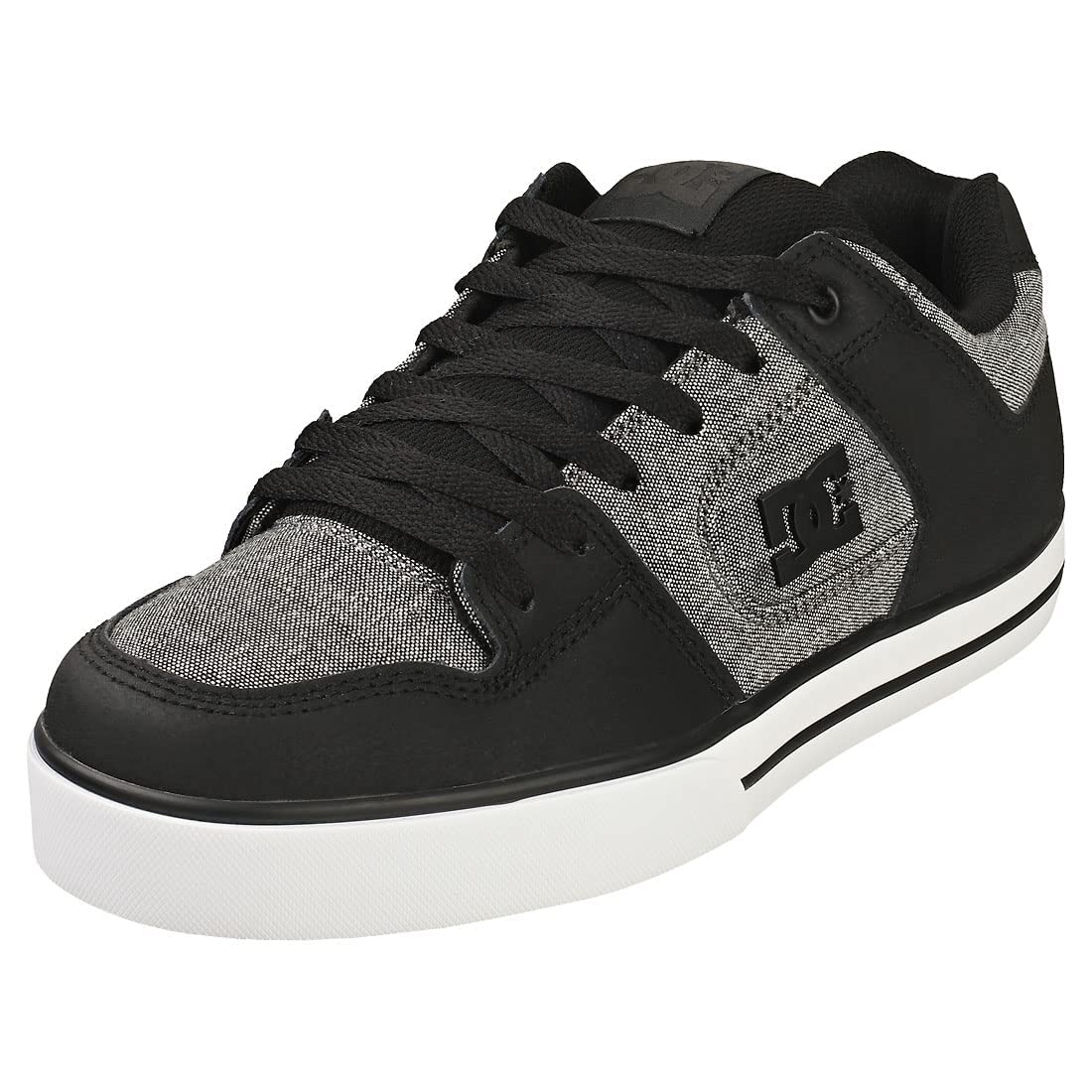 DC Men's Pure Casual Skate Shoes - Lightweight & Durable Sneakers for Skateboarding, Streetwear & Everyday Comfort