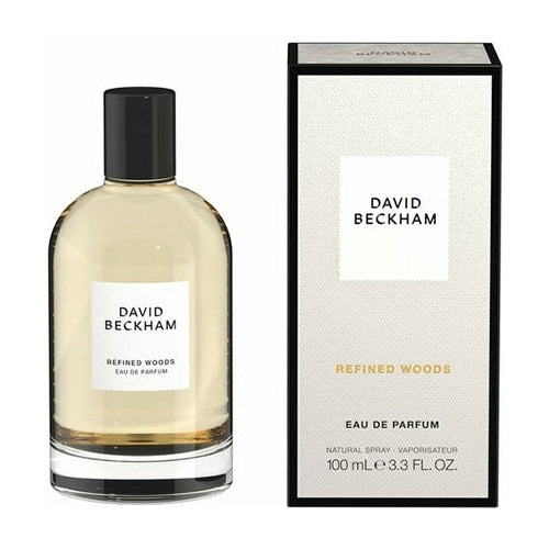 David Beckham Refined Woods 100ml EDP for Men - Premium Woody Fragrance | Long-Lasting Cologne for Date Night & Special Occasions