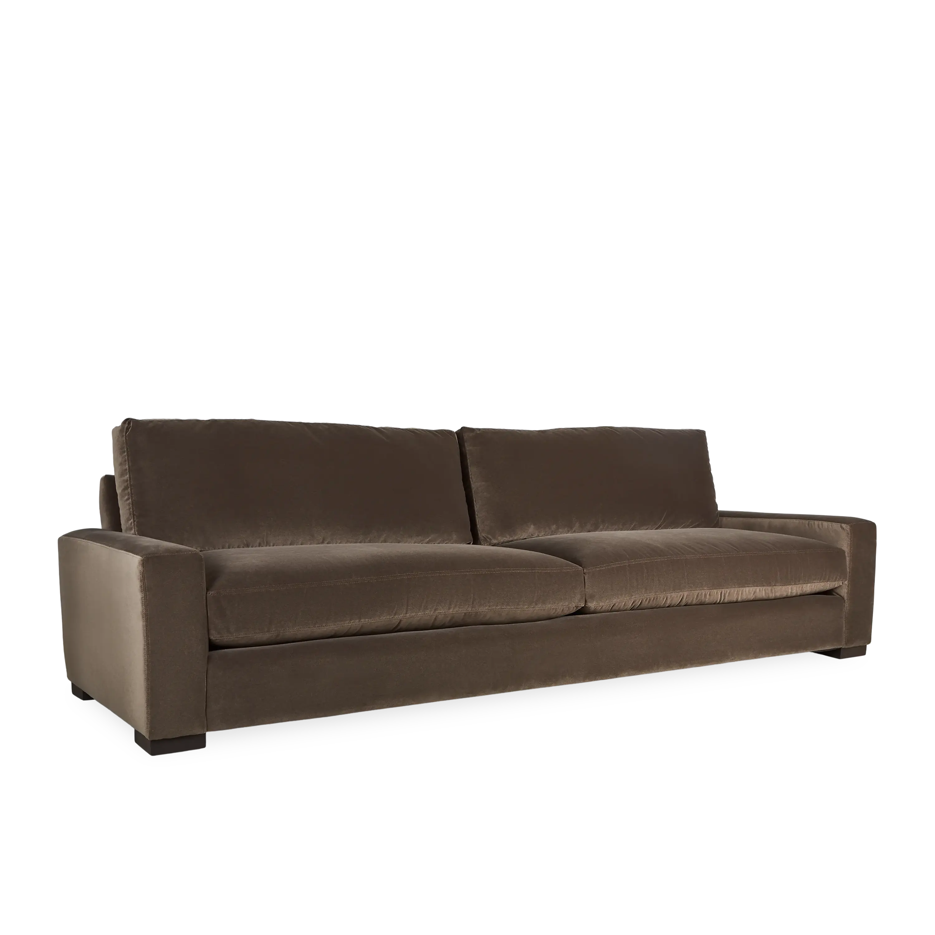 Arizona Sofa - Modern 3-Seater Fabric Couch with Sturdy Wooden Legs for Living Room, Lounge, and Family Room Comfort