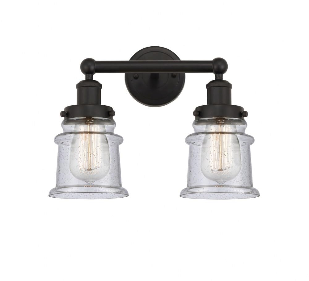 Innovations Lighting Canton - 2 Light Industrial Bathroom Vanity Fixture, 11