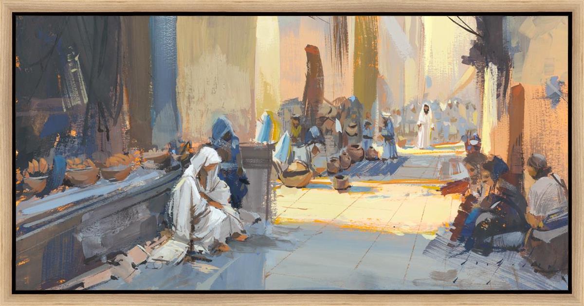 Healing Moments Gallery Wrap Canvas Art - Premium Wall Decor for Living Room, Bedroom & Office - Perfect for Home, Gifts & Meditation Spaces