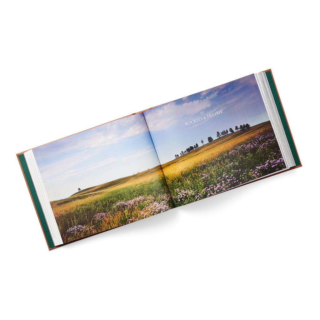 Treasured Lands Leather Bound Book - National Parks Travel Guide & Scenic Photography Collection | Perfect for Hiking, Camping & Outdoor Adventure Enthusiasts