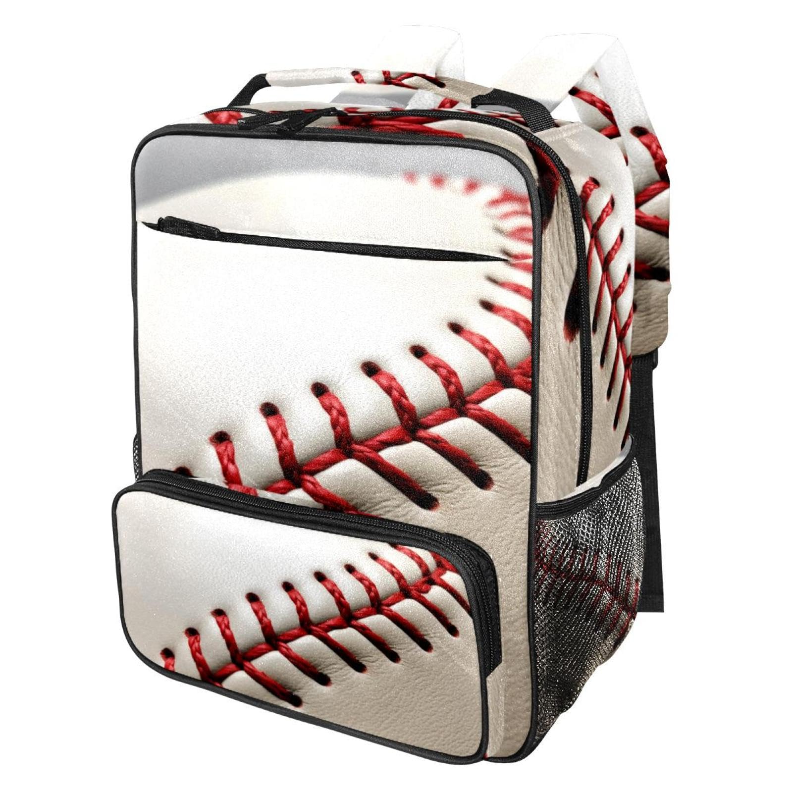 Premium Travel & Work Backpack - Durable Baseball Line Texture Design - Perfect for Business Trips, Commuting & Outdoor Adventures