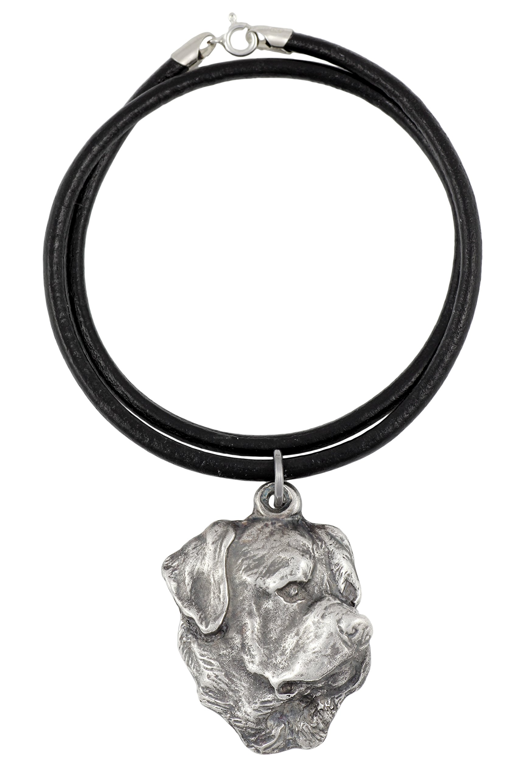 925 Sterling Silver Rottweiler Dog Pendant Necklace - Limited Edition Handcrafted Jewelry for Dog Lovers - Perfect Gift for Pet Owners & Special Occasions