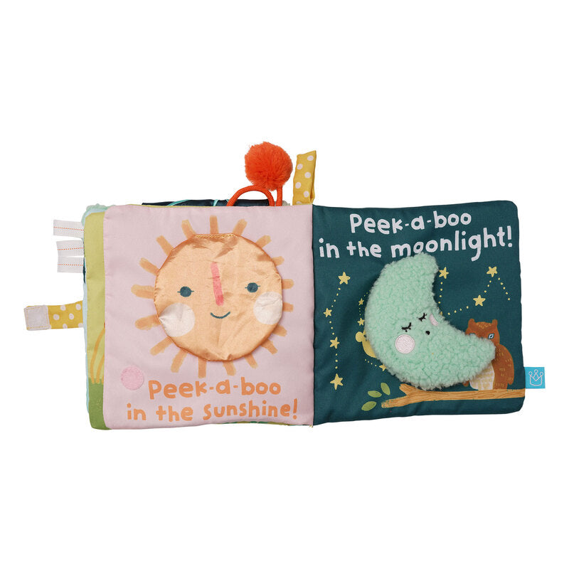 Fairytale Peek a Boo Soft Fabric Baby Book - Interactive Sensory Toy for Early Learning & Toddler Development | Perfect for Bedtime Stories & Playtime
