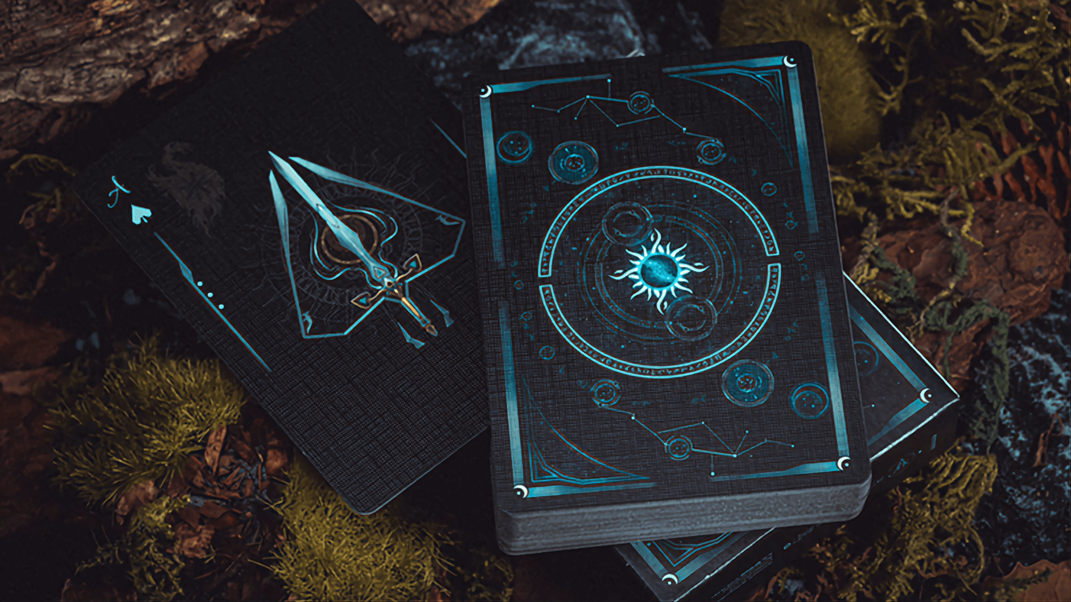 Mysterious Journey Playing Cards - Premium Deck for Magic Tricks, Poker Games & Collectors | Perfect for Parties, Gifts & Cardistry