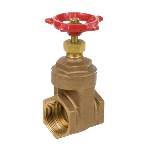 Bronze Gate Valve - Heavy Duty Industrial Flow Control for Water, Oil & Gas - Perfect for Plumbing, Irrigation & HVAC Systems