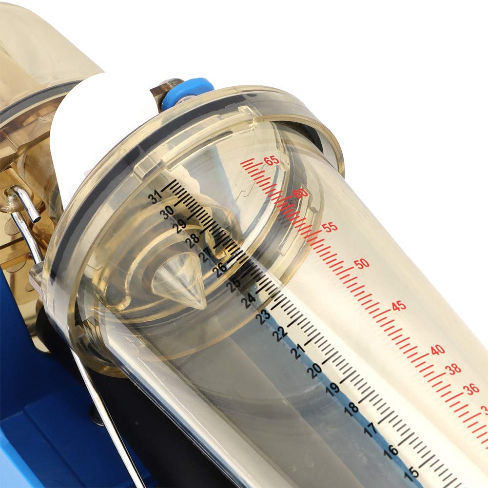 PSU Transparent Milk Meter & Flow Tube - 31kg Capacity for Dairy Farm Milking Machines | Accurate Milk Measurement & Diverter for Cattle | Ideal for Milking Parlor Efficiency & Herd Management