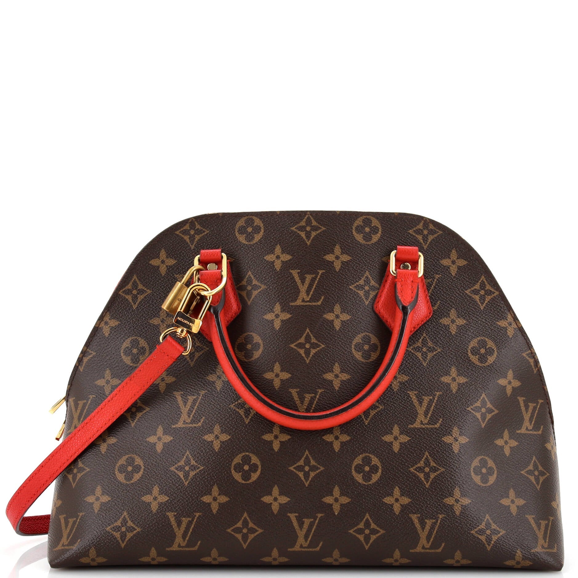 Alma BNB Monogram Canvas Handbag for Women - Stylish Designer Tote Bag for Work, Travel & Everyday Use