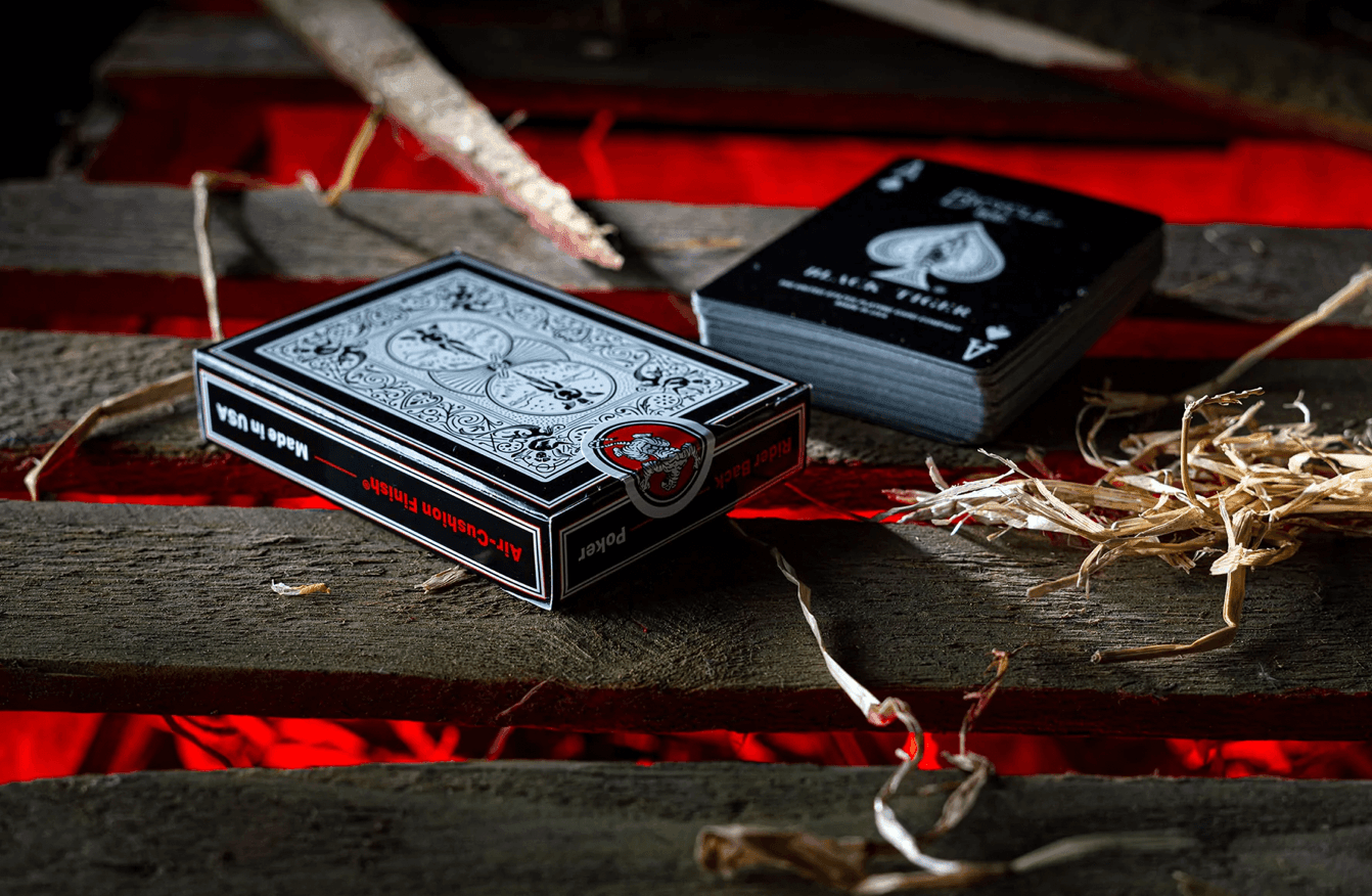 Bicycle Black Tiger Legacy Edition Playing Cards - Premium Mystery Deck for Magic Tricks, Poker & Cardistry - Perfect for Collectors, Gamers & Card Enthusiasts
