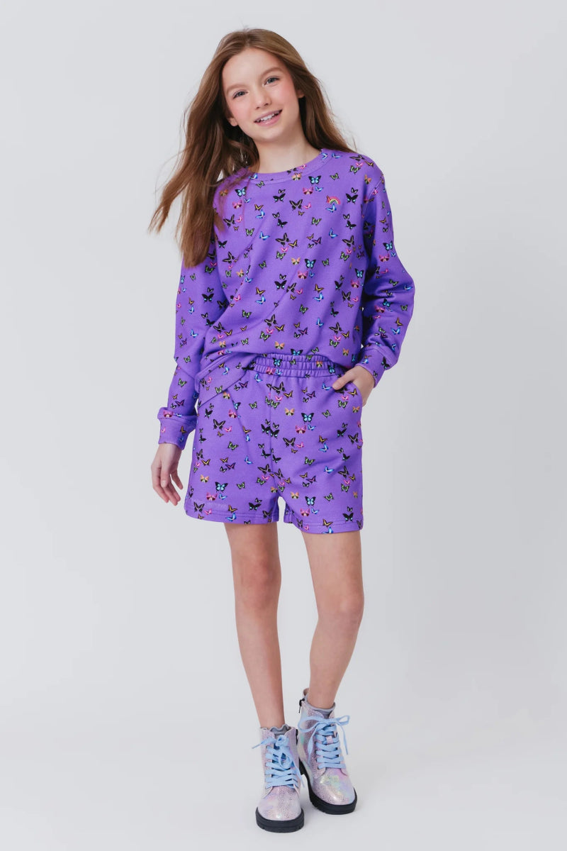 Butterfly Sweatshirt for Women - Soft & Comfortable Pullover Hoodie - Perfect for Casual Wear, Gym, and Outdoor Activities