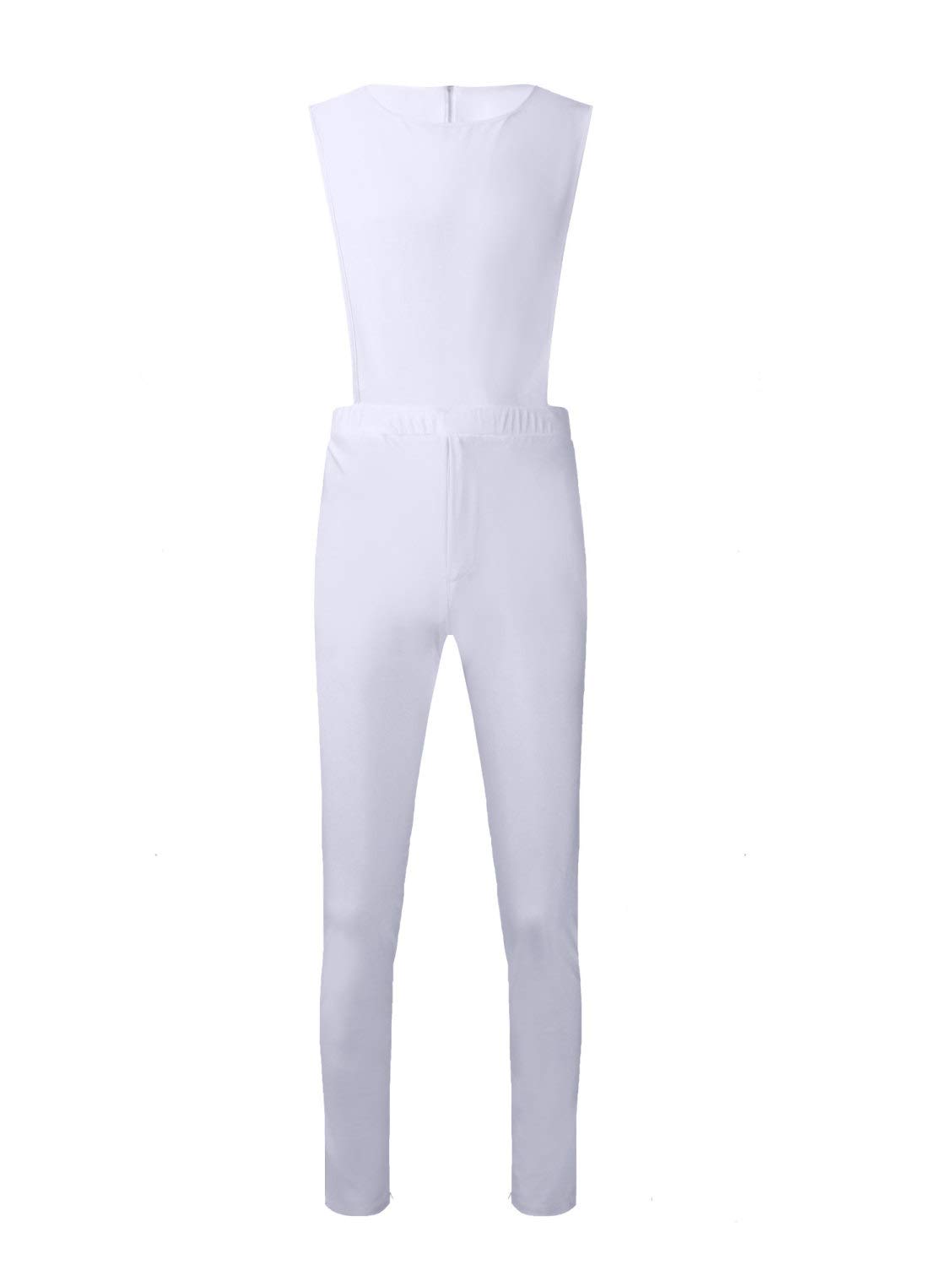 CHICTRY Men's Sleeveless Jumpsuit Romper - Casual Fitness Workout Bib Pants, Streetwear Overalls for Gym, Running & Summer Outdoor Activities