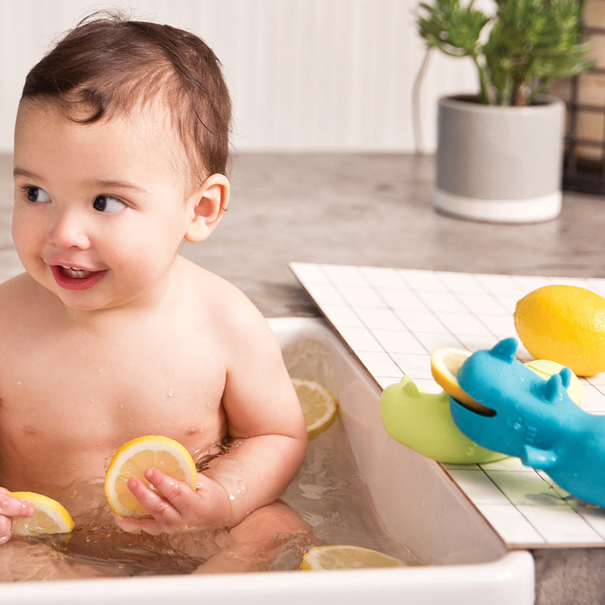 Anatole Floating Crocodile Eco-Friendly Bath Toy for Kids - Fun Bathtime Animal Toy for Toddlers & Baby Bath Time Play