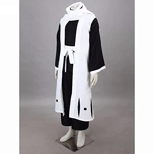Kuchiki Byakuya Adult Cosplay Costume - Anime Bleach Captain Halloween Costume for Men & Women - Perfect for Conventions, Cosplay Events & Halloween Parties