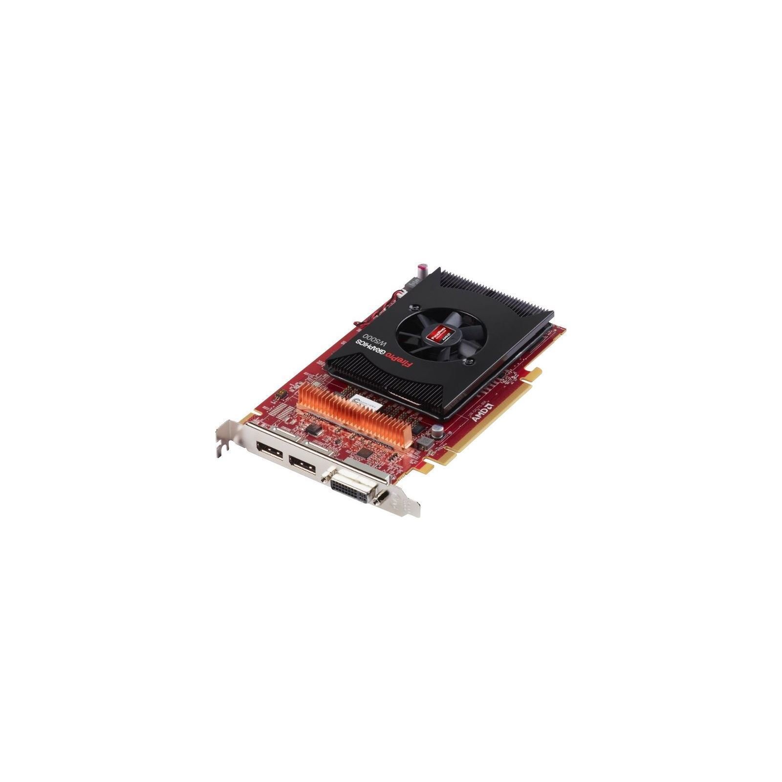 AMD Sapphire FirePro W5000 2GB GDDR5 Professional Graphics Card - High Performance for CAD, 3D Modeling & Video Editing Workstations