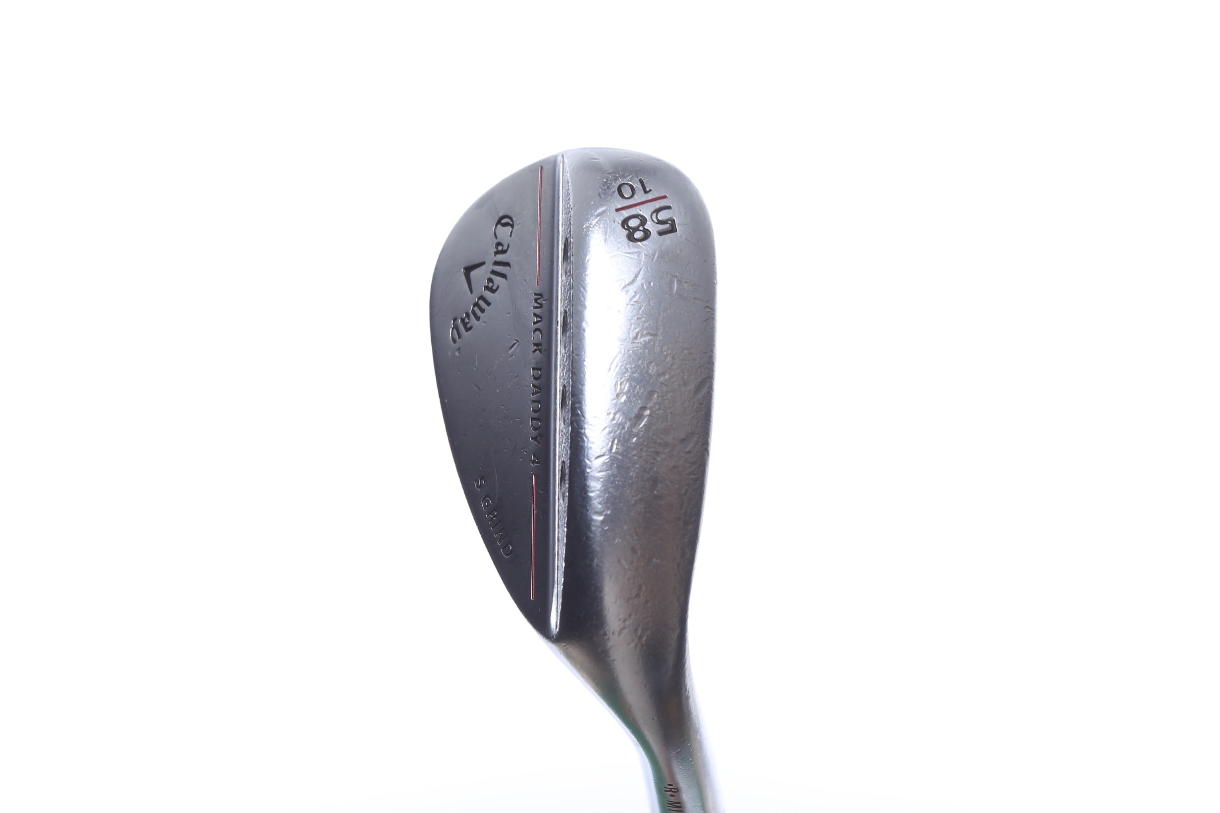 Used Callaway Mack Daddy 4 Tactical Lob Wedge 58° Stiff Flex Right Handed Golf Club - Perfect for Short Game Shots & Bunker Play