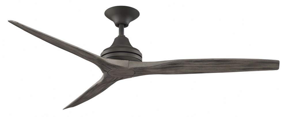 Fanimation MA6721BGR Indoor Outdoor Ceiling Fan with Reversible Motor - Matte Greige Finish - Perfect for Living Rooms, Bedrooms, and Covered Patios