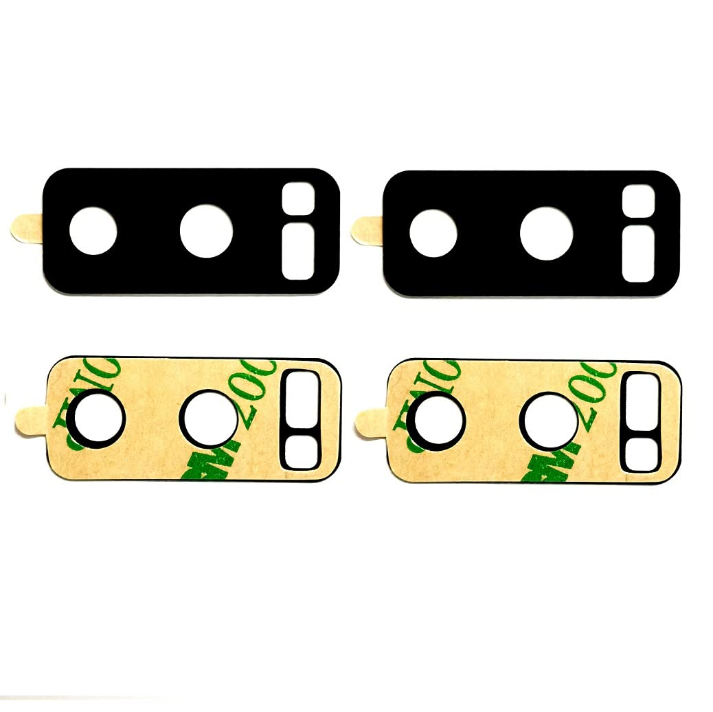 2-Pack Samsung Galaxy Note 8 N950 Back Rear Camera Glass Lens Replacement with Preinstalled Adhesive - Easy DIY Repair for Cracked or Scratched Camera Cover