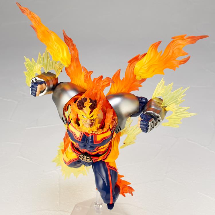 Amazing Yamaguchi Revoltech Endeavor Action Figure - My Hero Academia Collectible Toy for Display & Play - Perfect for Anime Fans & Collectors