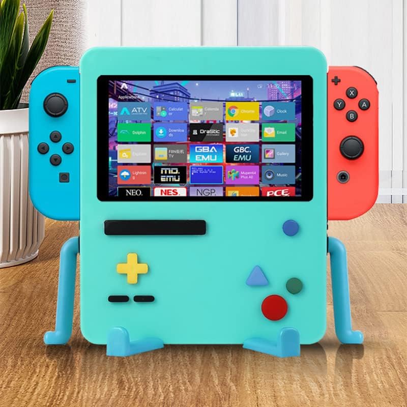 IRISFLY Portable USB Dock Stand for Nintendo Switch & OLED - Compact Playstand with Cute Blue Design | Perfect for Travel, Gaming Parties & Home Entertainment