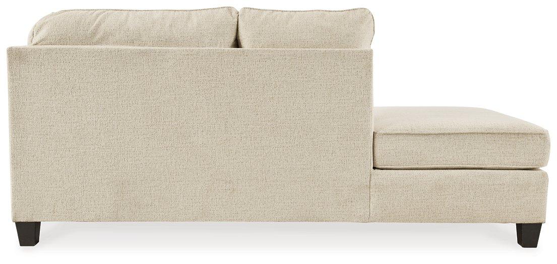Abinger 2-Piece Sleeper Sectional Sofa with Chaise Lounge - Modern Convertible Sleeper Couch for Living Room, Guest Room & Small Spaces