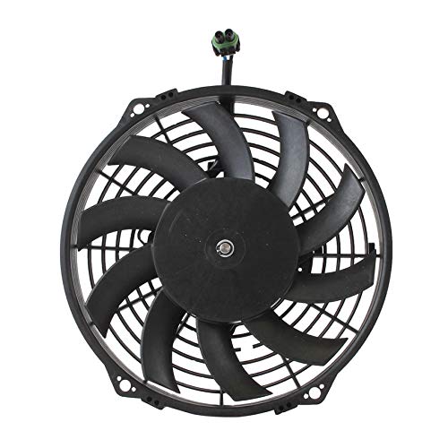 RAREELECTRICAL Replacement Radiator Fan for Can-Am ATV Outlander 400 500 650 800 - Part #709200124 & 709-200-124 - Perfect for Off-Roading, Trail Riding & ATV Maintenance