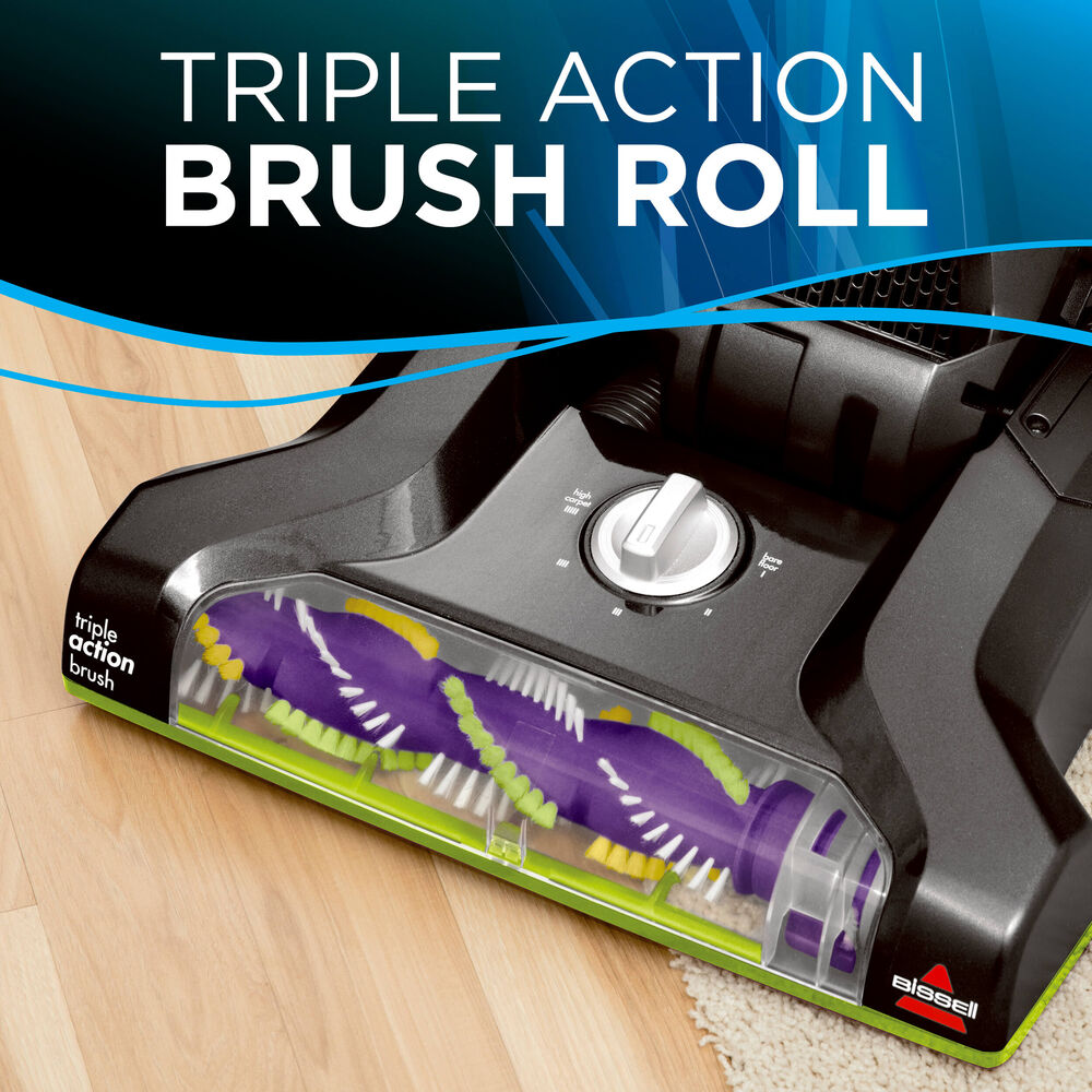 Bissell 20193 CleanView® Bagged Pet Upright Vacuum Cleaner - Powerful Pet Hair & Dirt Removal for Carpets & Hard Floors - Ideal for Pet Owners & Allergy Sufferers