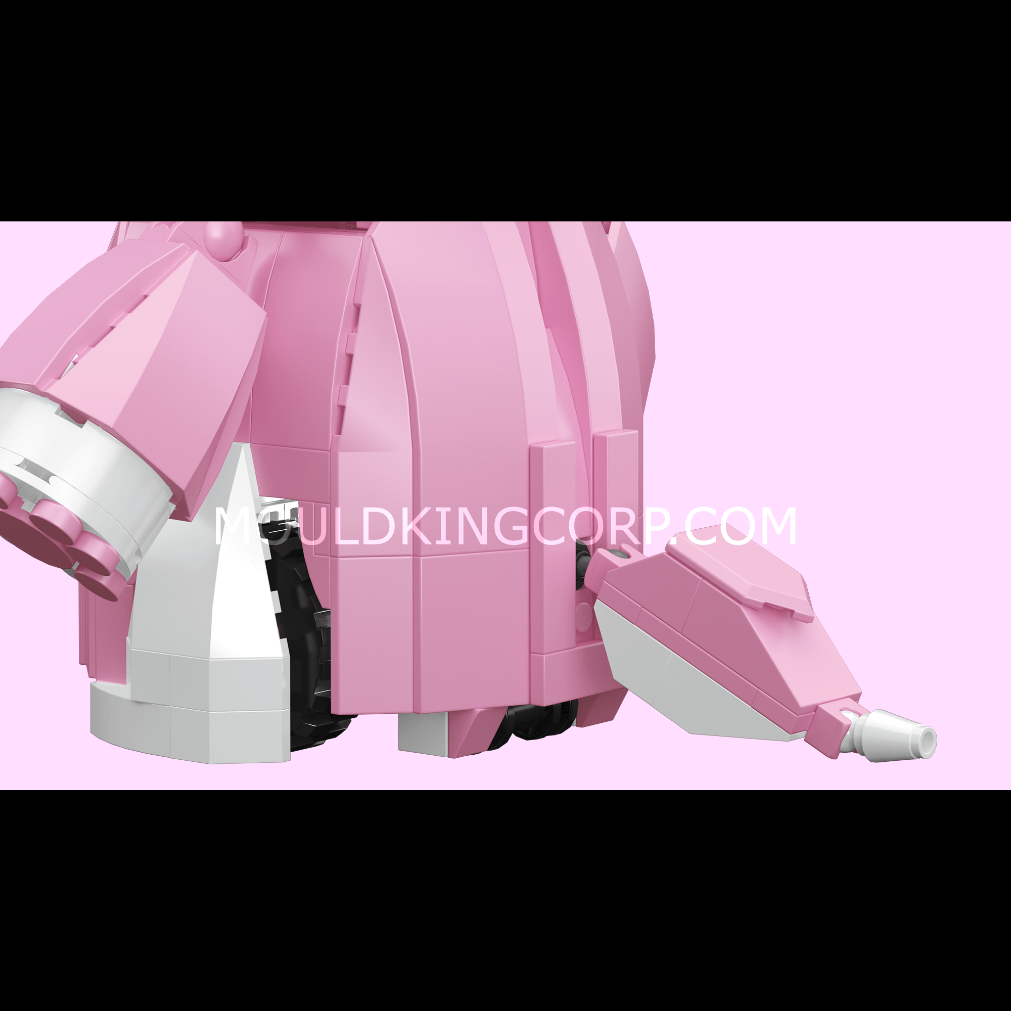 Mould King 13158 Pink Cute Fox Robot Building Set - 438 PCS STEM Educational Toy for Kids | Creative DIY Construction Kit for Birthday Gifts & Classroom Activities