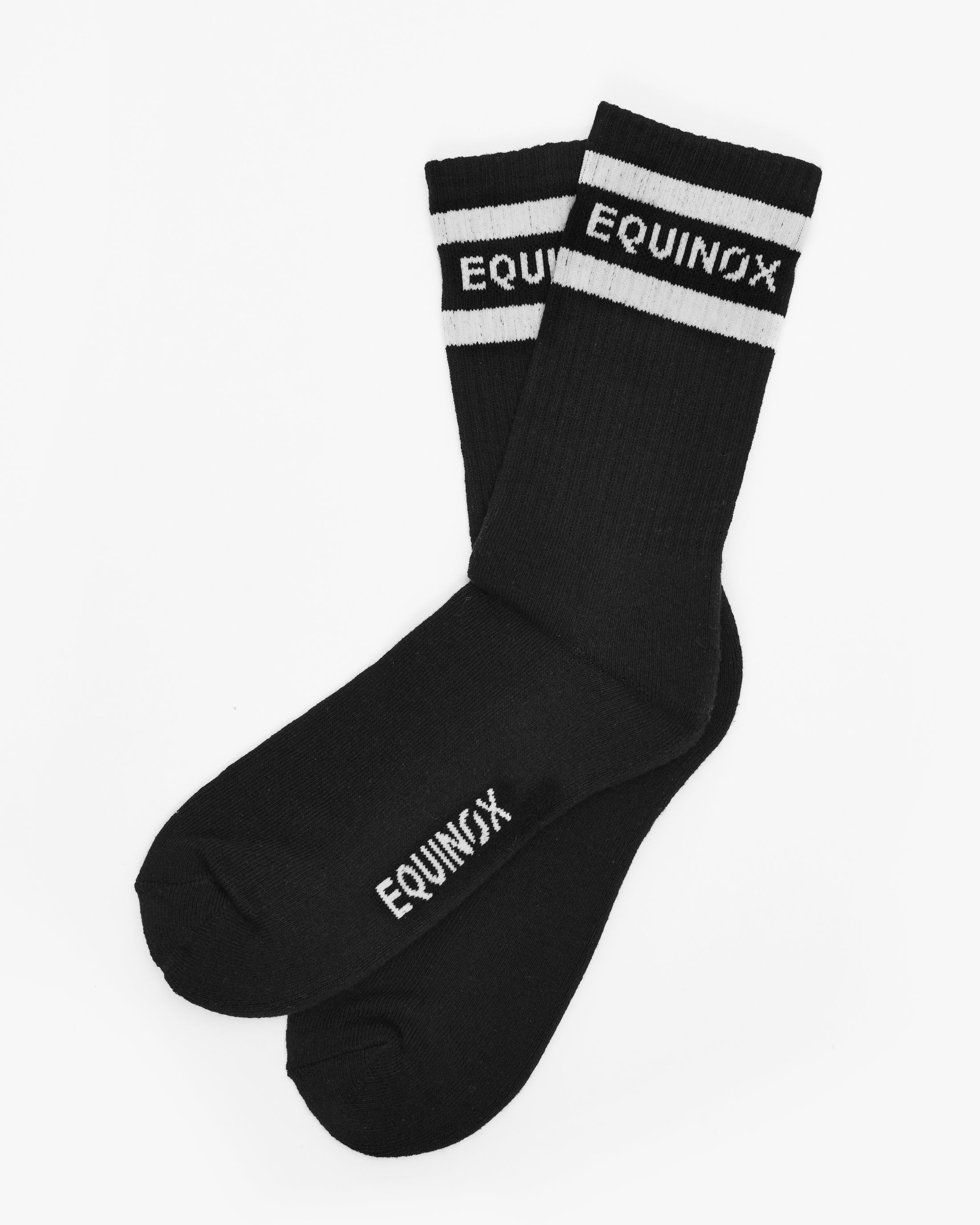 Equinox Tube Socks - Breathable Athletic Crew Socks for Running, Gym & Sports - Comfortable Cotton Blend Cushioned Socks for Men & Women - Perfect for Workouts, Hiking & Everyday Wear