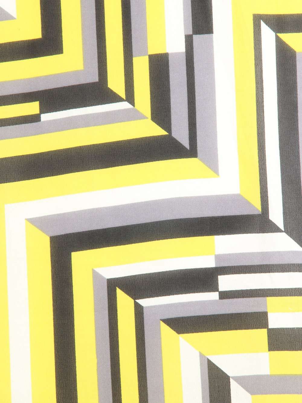 Fatim Yellow & Black Printed Georgette Hijab Scarf - Modest Muslim Headscarf for Women - Perfect for Daily Wear, Prayer & Special Occasions