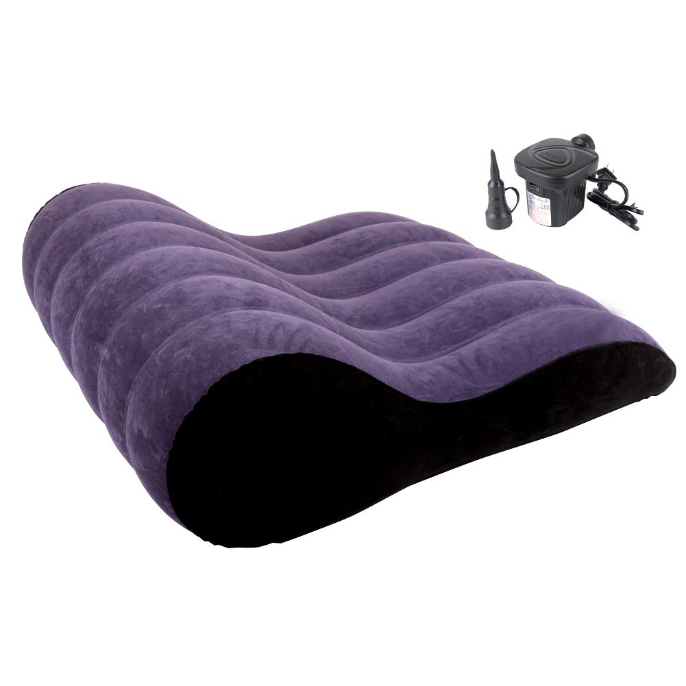 Roluck Inflatable Love Pillow for Couples - Sex Ramp, Lumbar Support Sex Pillow for Enhanced Intimacy & Comfort | Perfect for Couples Bedroom, Adult Games & Spicing Up Your Sex Life
