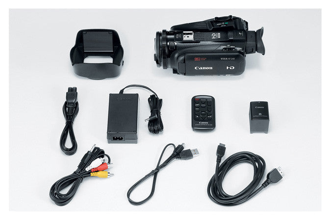 Canon VIXIA HF G40 4K30p HD Camcorder with 20x Optical Zoom, Dual Pixel CMOS AF - Perfect for Vlogging, Travel Filming & Professional Video Production
