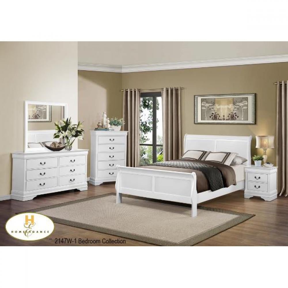 8-Piece King Size Bedroom Set - Complete Luxury Bed Frame, Mattress & Nightstands for Master Suite | Perfect for Spacious Bedrooms & Guest Rooms