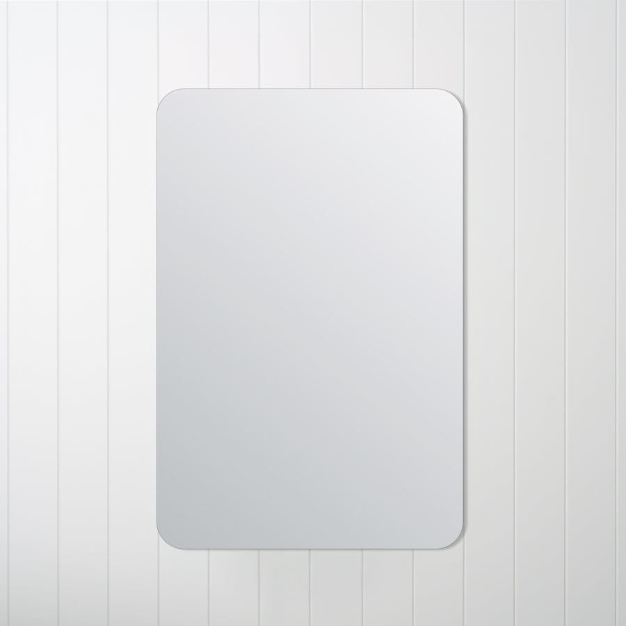 Frameless Rectangular Wall Mirror - Modern Home Decor for Bathroom, Bedroom & Living Room
