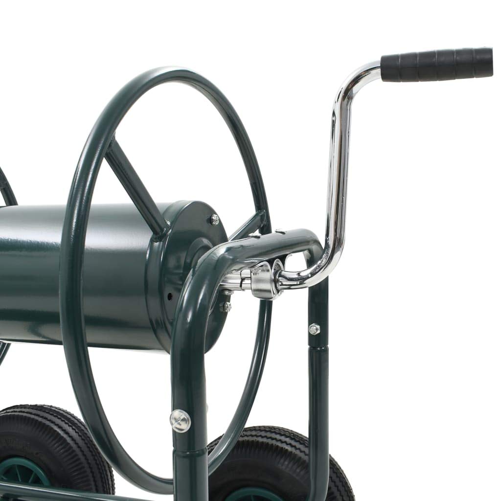 CHARMMA Heavy Duty 246ft Garden Hose Reel Cart with 1/2
