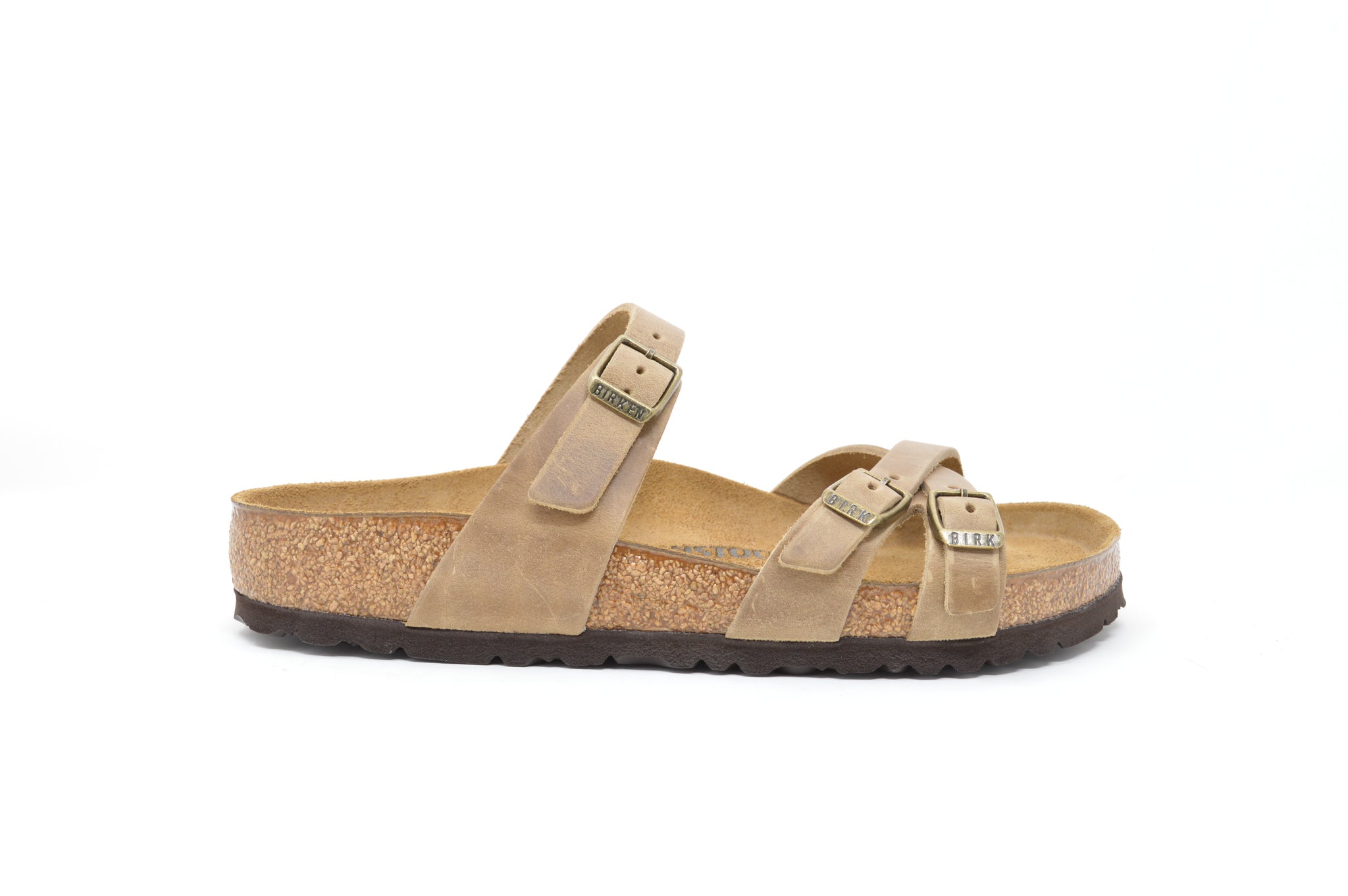 BIRKENSTOCK Franca Women's Sandals - Genuine Oiled Leather Footbed | Comfortable & Durable | Perfect for Casual Wear, Beach & Summer Outfits
