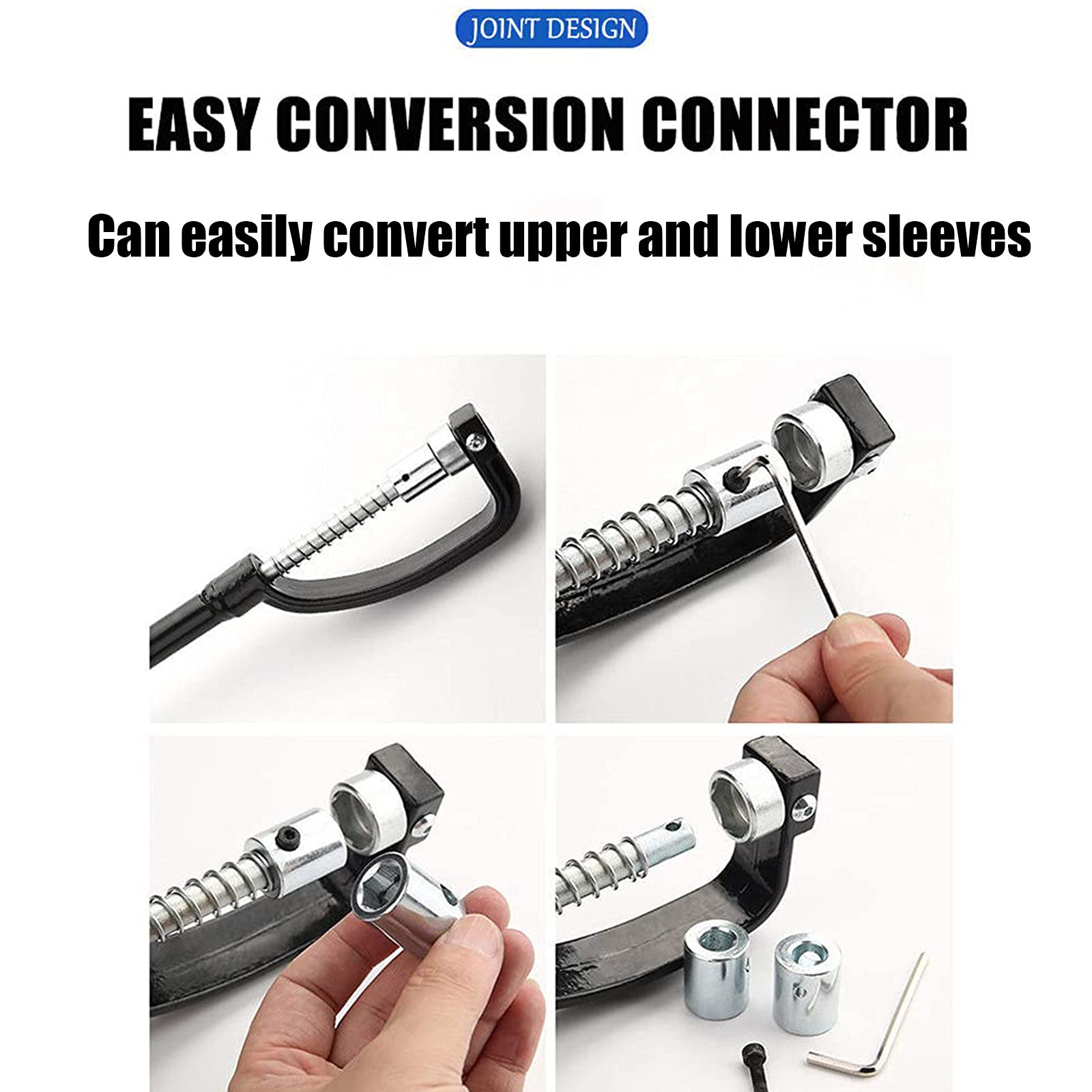 Professional Air Conditioner Service Wrench Set - M12 M14 M17 Interchangeable Socket Wrench for Safe AC Unit Installation & Removal at High Altitude | Perfect for HVAC Technicians & DIY Home Maintenance