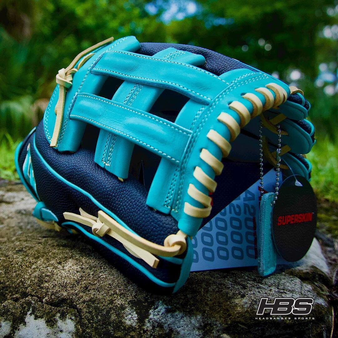 2024 Wilson A2000 SuperSkin PF50 12.25 Inch Outfield Baseball Glove – Premium Leather for Professional Players | Perfect for Outfield Catching & Training