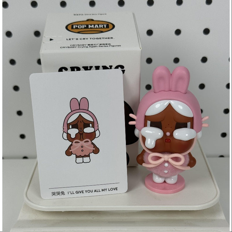 Crybaby Crying Again Series - I'll Give You All My Love Anime Merch | Emotional Kawaii Plush Doll for Anime Fans & Collectors - Perfect for Bedroom Decor, Gift Giving, and Cosplay Accessories