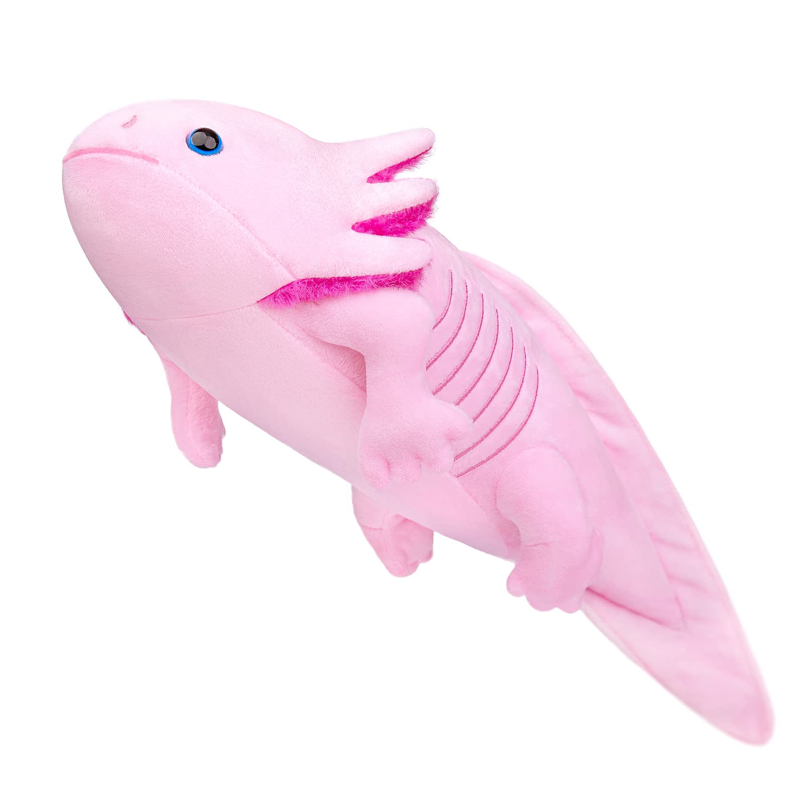 FRANKIEZHOU Realistic Axolotl Stuffed Animal - 19