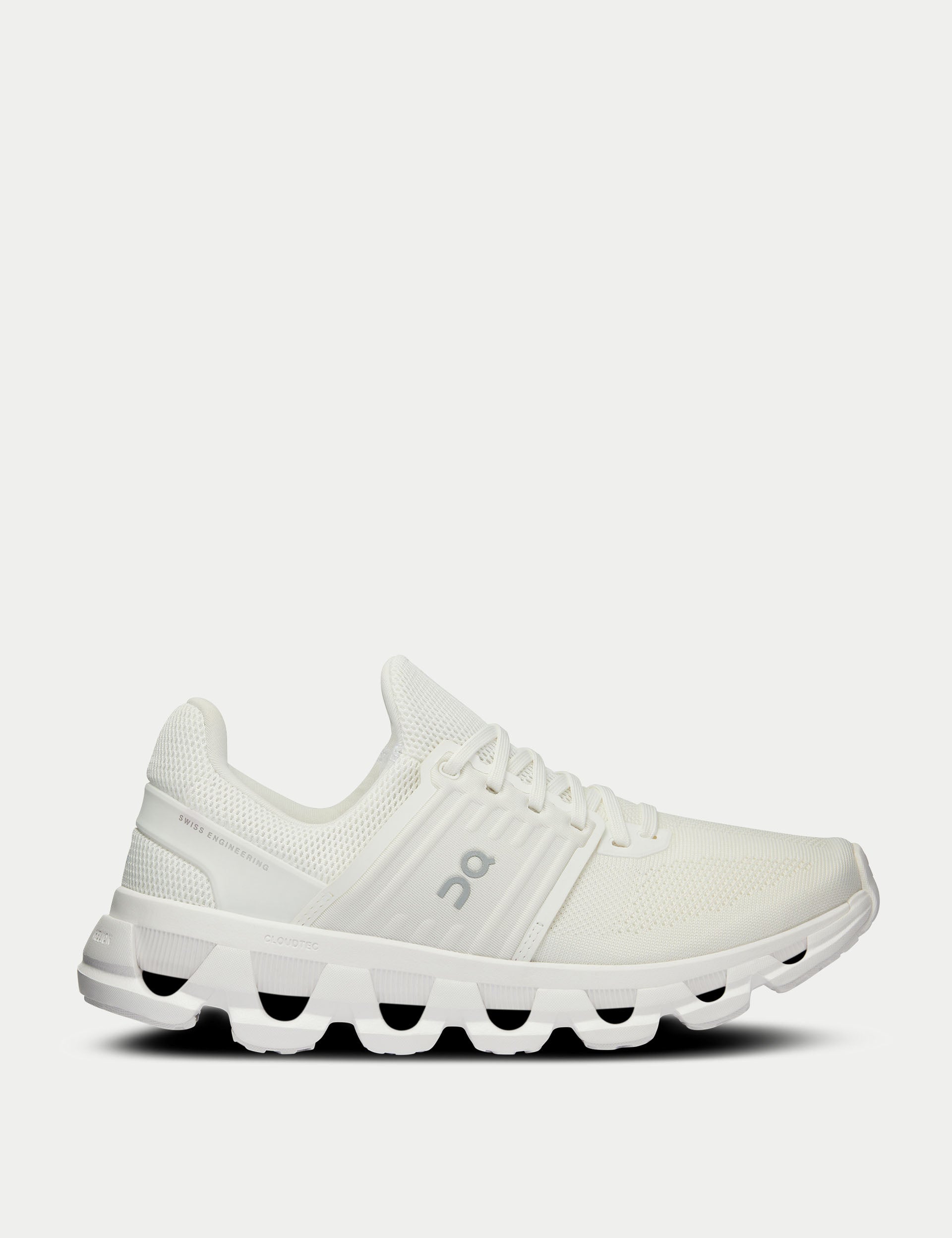Cloudswift 3 AD Running Shoes - All White | Lightweight Cushioned Sneakers for Men & Women | Perfect for Jogging, Gym Workouts & Daily Wear